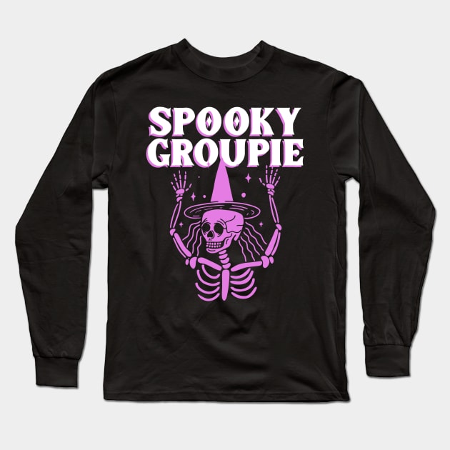 Spooky Groupie Long Sleeve T-Shirt by MadeBySerif